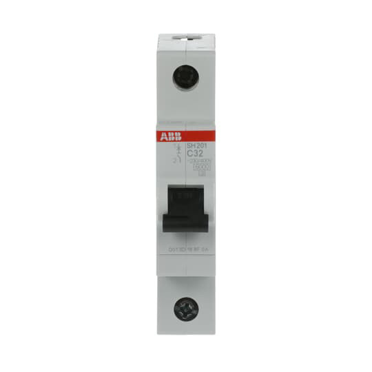 32A MCB SH201-C32 원활하고 전기적인 동작을 위한 소형 회로 차단기 1P C