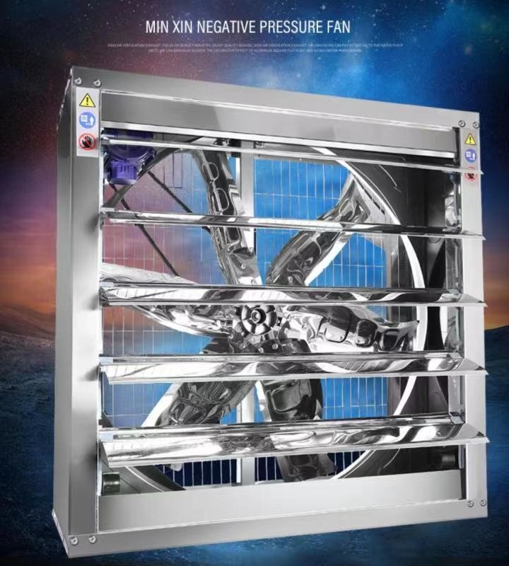40000m3/h 공기 흐름 매달린 배기가스 팬 OEM 1.0mm 블레이드 지름 최적 성능