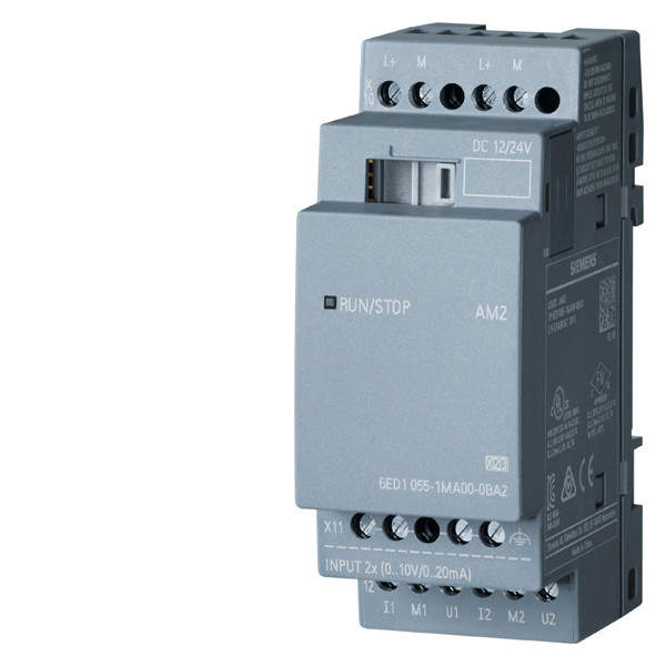 PLC LOGO 8 AM2 확장 모듈 6ED1055-1MA00-0BA2 모드버스 통신 인터페이스