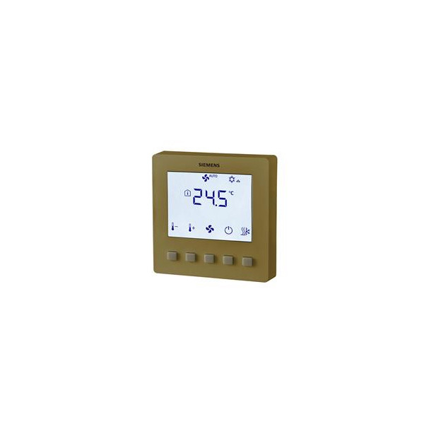 RDF510 금색 건물의 자동화 제어 시스템용 실내 온도 조절기