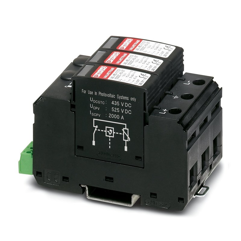 2801161 VAL-MS-T1/T2 1000DC-PV/2 V-FM 클래스 1/2 3극의 번개 보호기