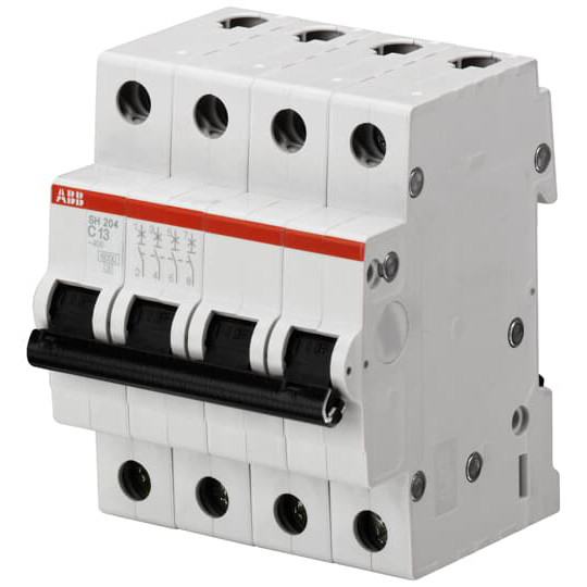 MCB SH204-D63 미니어처 서킷 브레이커 4P D 63A BCD 곡선 D 220V의 등급 전압