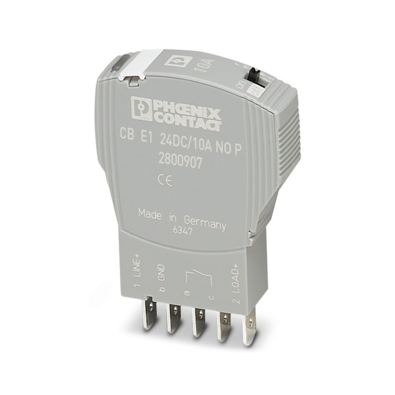 24V DC 2800907 CB E1 24DC/10A NO P 전자 장비 회로 차단기 5극