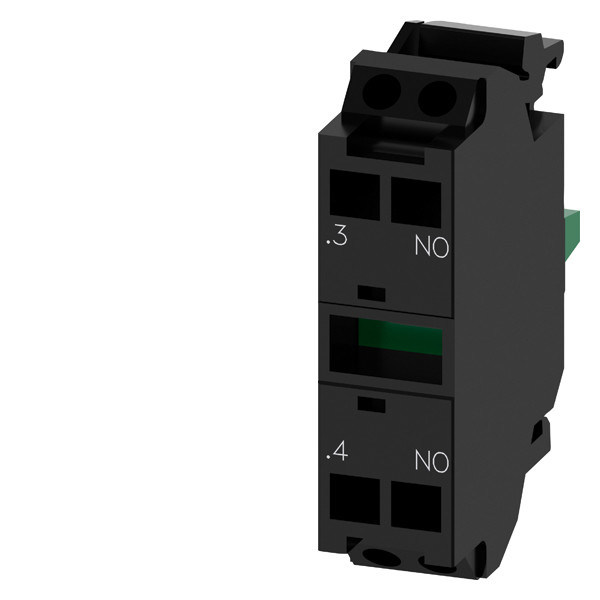 PLC 3SU1400-1AA10-3BA0 전면 장착 및 1NO 애플리케이션을 위한 SIRIUS ACT 연락 모듈