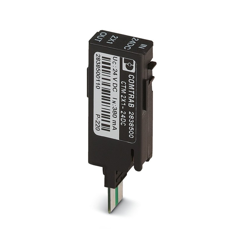 2838500 CTM 2X1- 24V DC 전압 보호 플러그 1 폴 및 비용 효율성