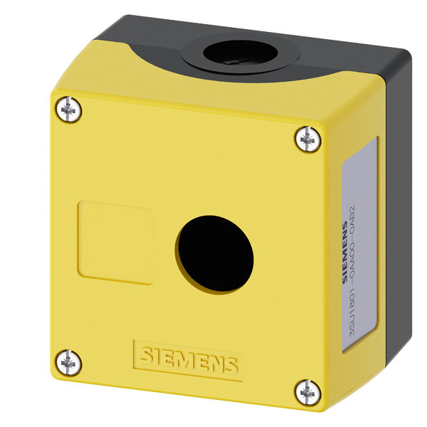 PLC 3SU1801-0AA00-0AB2 22mm 둥근 상단 부분 명령 장치 22mm를 위한 노란색 장치