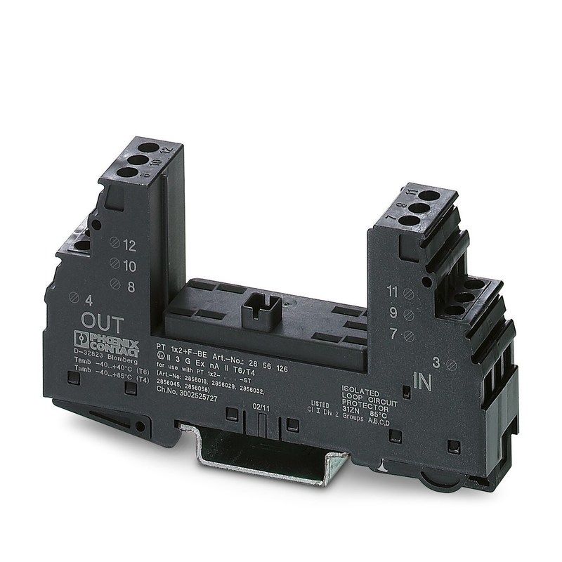 48V DC 등급 전압 전압 보호기 2856126 PT 1X2 F-BE 1극