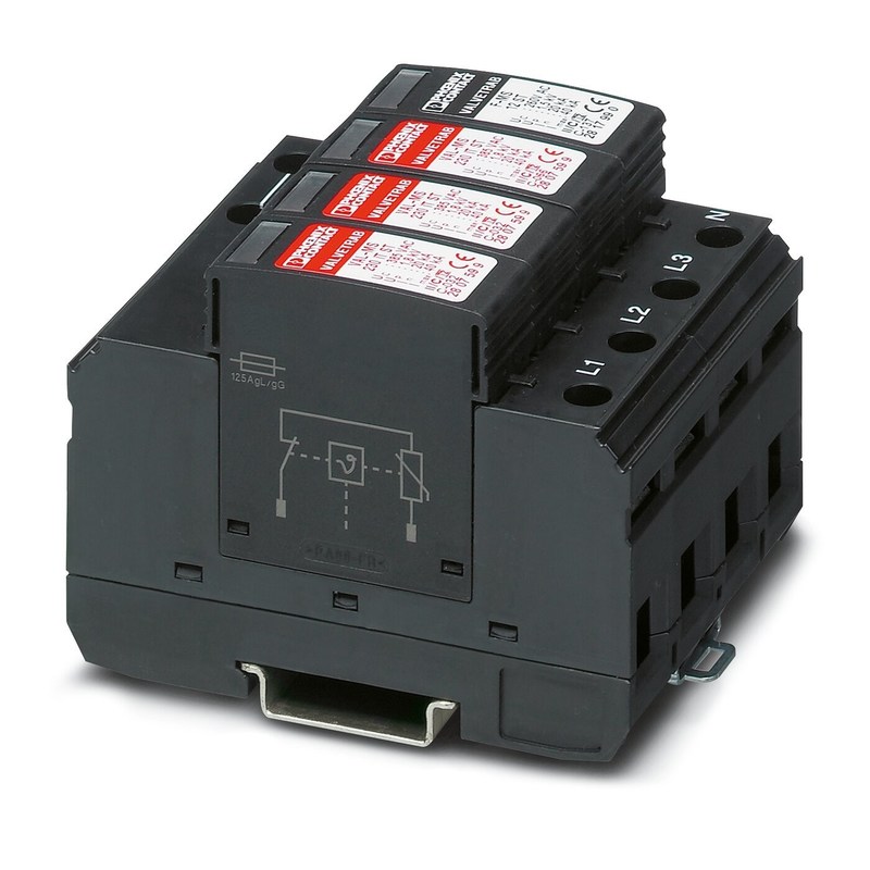 VAL-MS 230 IT/3 1 230V AC 4 폴 가정용 가전용품용 2형 전압 보호기 2858548