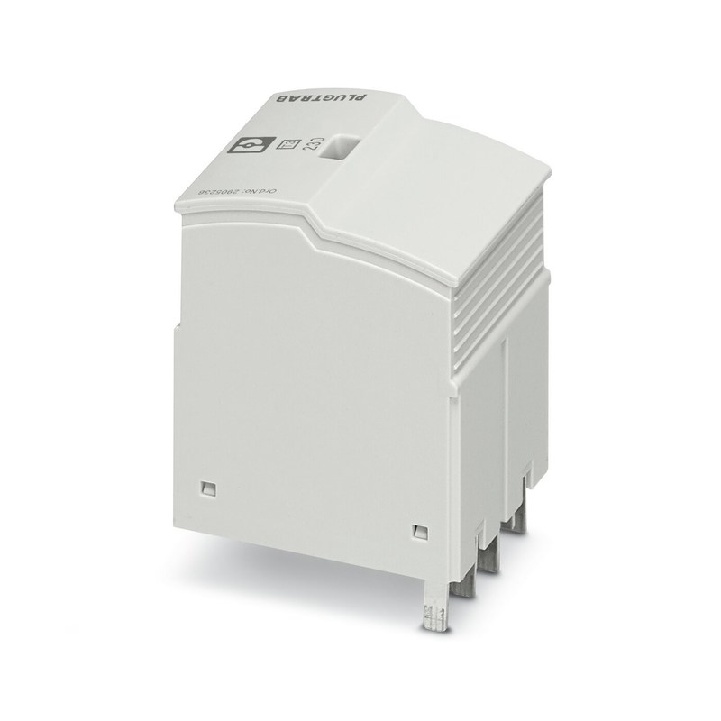 PLT-SEC-T3-3S-230-P 230V 등급 전압과 4극의 3형 전압 보호 플러그