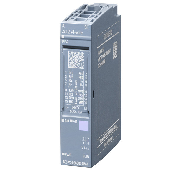 ET 200SP 아날로그 입력 모듈 시멘스 6ES7134-6GB00-0BA 최적 성능