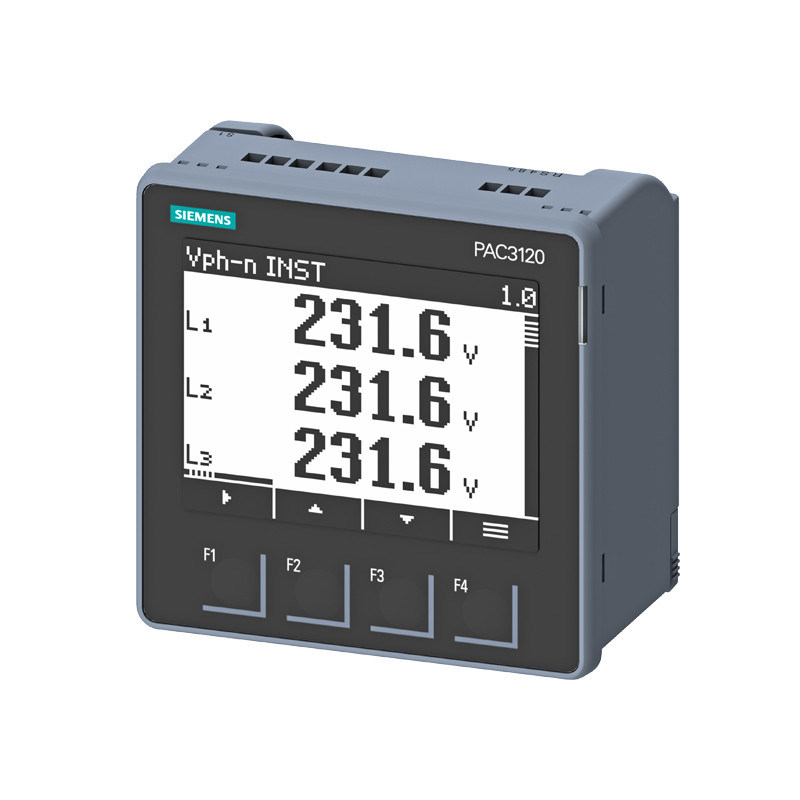 표준 디스플레이 타입 패널 미터용 전력 모니터링 장치 7KM3120-1BA01-1EA0