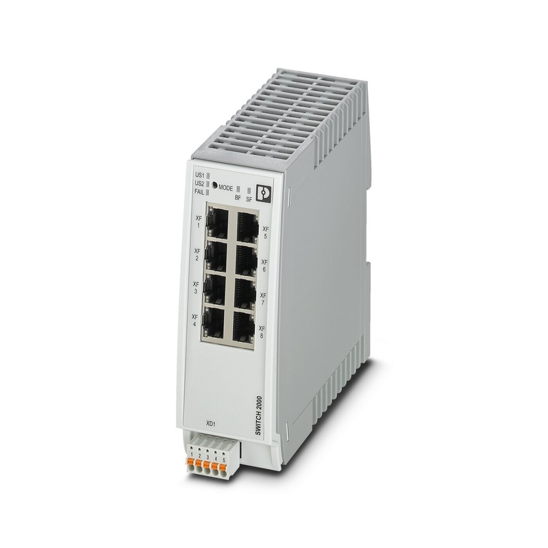 FL SWITCH 2308 PN 에더넷/IP 네트워크 IP65 보호 레벨을 위한 산업 이더넷 스위치