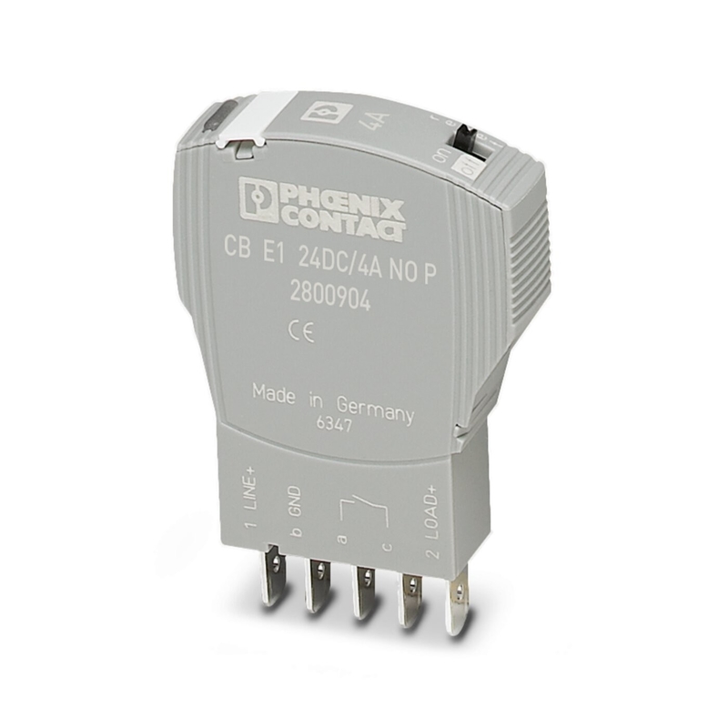 24V DC 2800904 CB E1 24DC/4A NO P 피닉스 접촉 전자 장비 회로 차단기