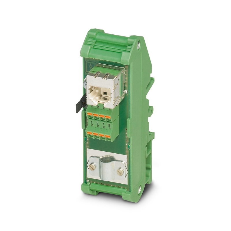 피닉스 연락처에서 FL-PP-RJ45-SCC 패치 패널로 네트워크 연결을 업그레이드