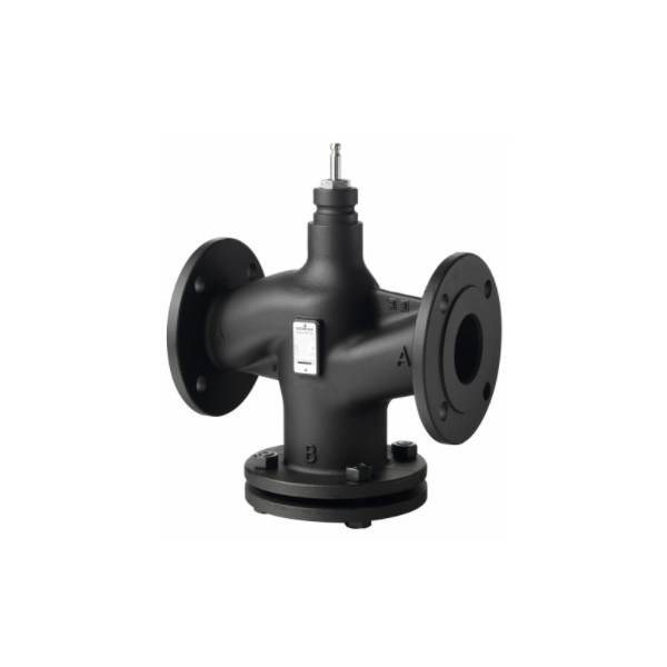 빌딩 제어 PLC S55206-V111 VVF43.80-100K 플랜지 연결 쌍방향 조절 밸브