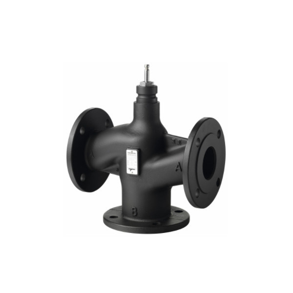 빌딩 제어 솔루션 PLC S55206-V117 플랜지 연결 3 차원 조절 밸브
