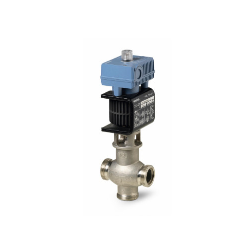 시멘스 BPZ MXG461S20-5.0 3면 전자기 조절 밸브 외부 가닥 연결 PN16DN20 Kvs5