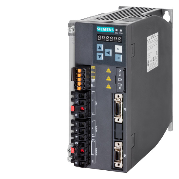 시멘스 시나믹스 V90 변환기 LI 200 V PROFINET FSC 0.75 kW 드라이버 6SL3210-5FB10-8UF0